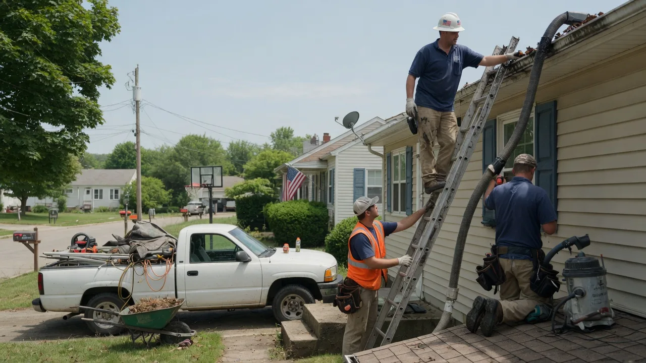 Gutter Installation in Eaton, IN near me